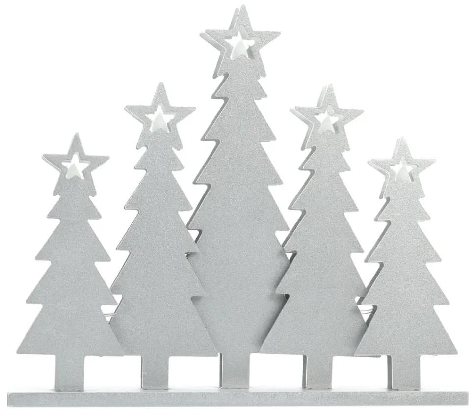 Retlux LED Vianočná dekorácia LED/2xAAA stromčeky FT0649