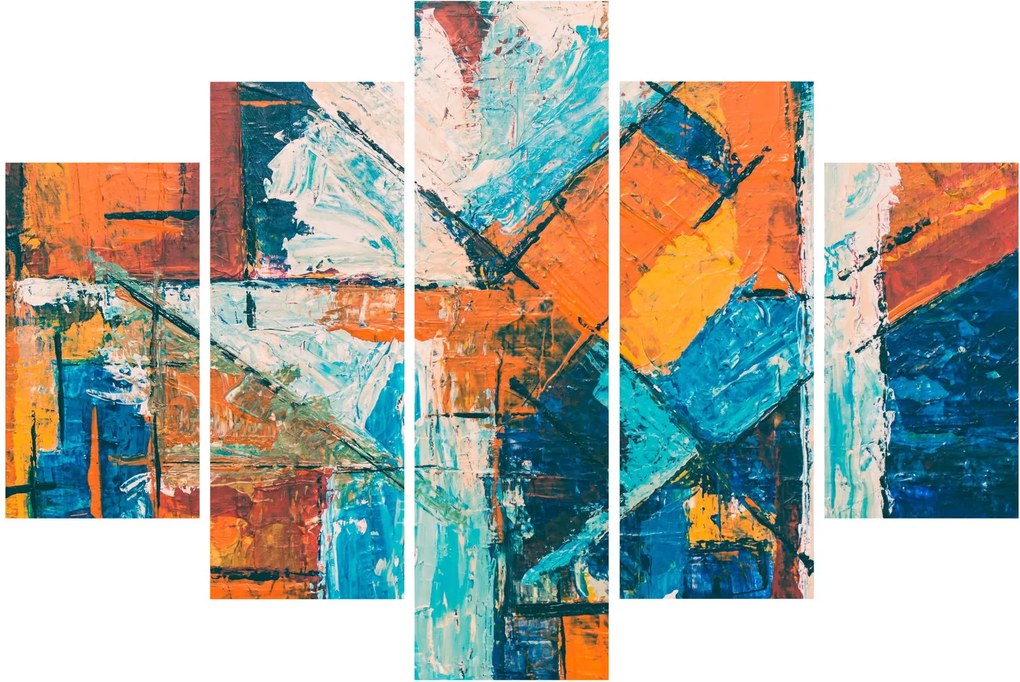 Obraz - Abstrakcia (150x105 cm)
