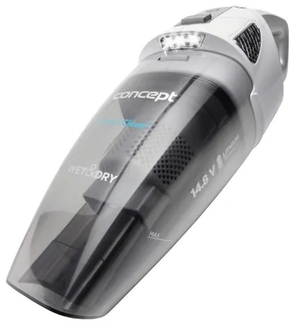 Concept VP4370 - Ručný vysávač WET & DRY PERFECT CLEAN 90W/14,8V 2200 mAh biely