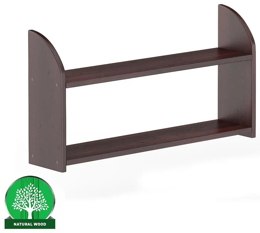 Polička borovica PK110-90x47x19 orech