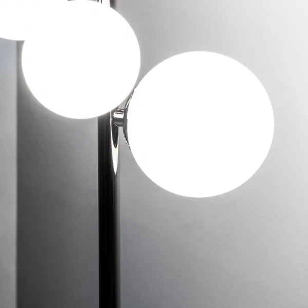Brilagi - LED Stolná lampa MILLA 4xG9/3W/230V lesklý chróm/biela