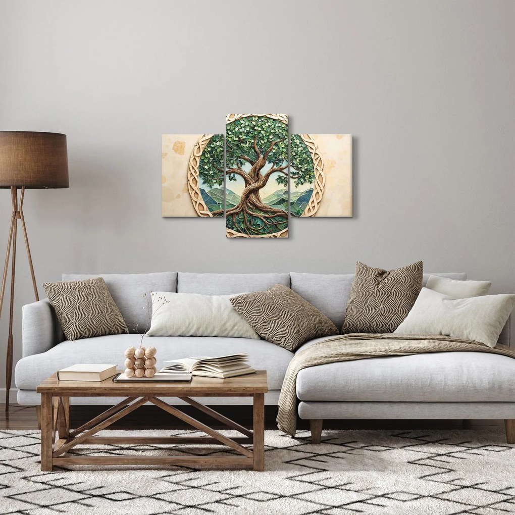 Obraz – Prepletený strom života (90x60 cm)