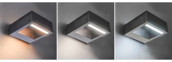 Brilagi - LED Vonkajšie svietidlo RAGUSA LED/7W/230V 3000/4000/6000K antracit IP54