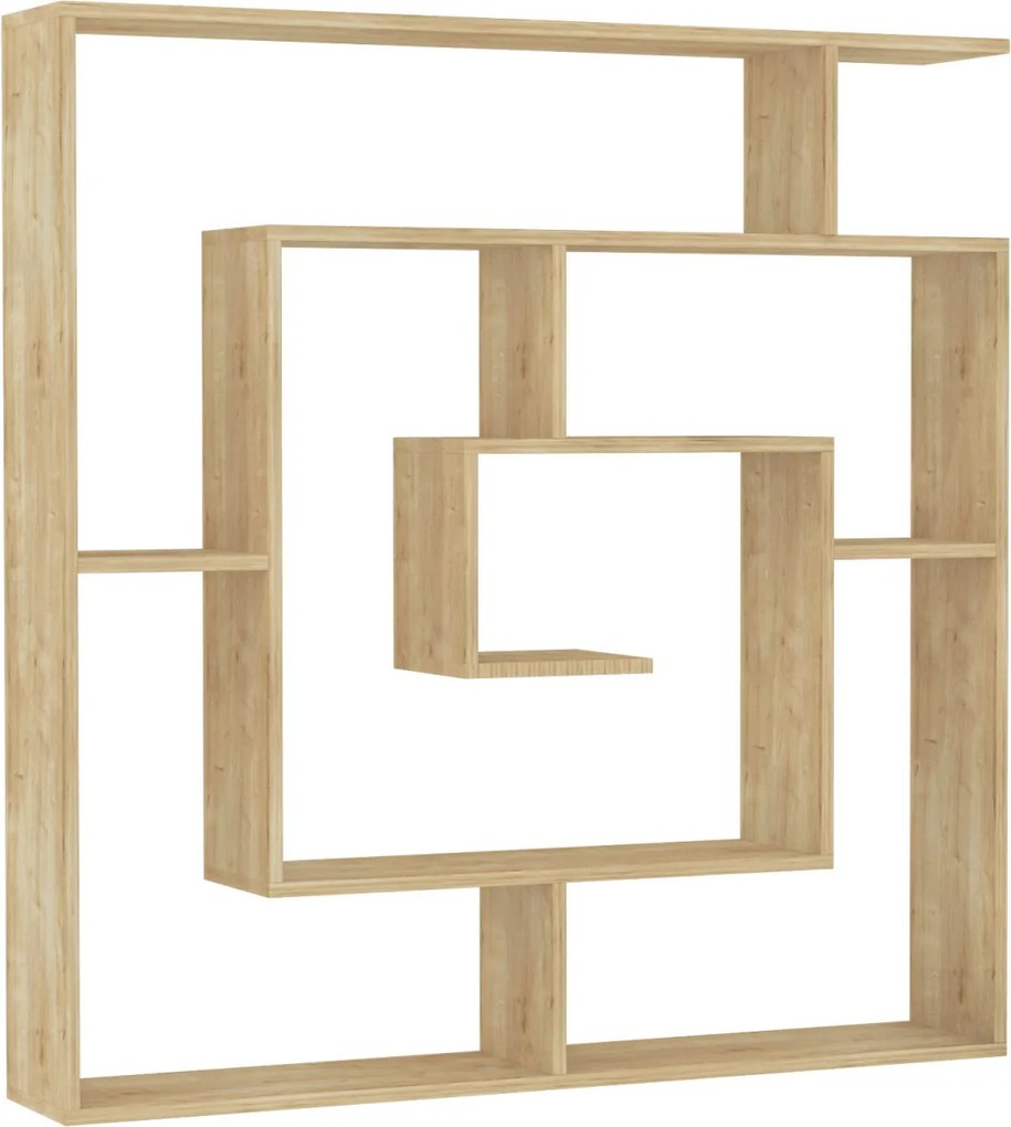 Moderná knižnica Houseland Labirent dub prírodný