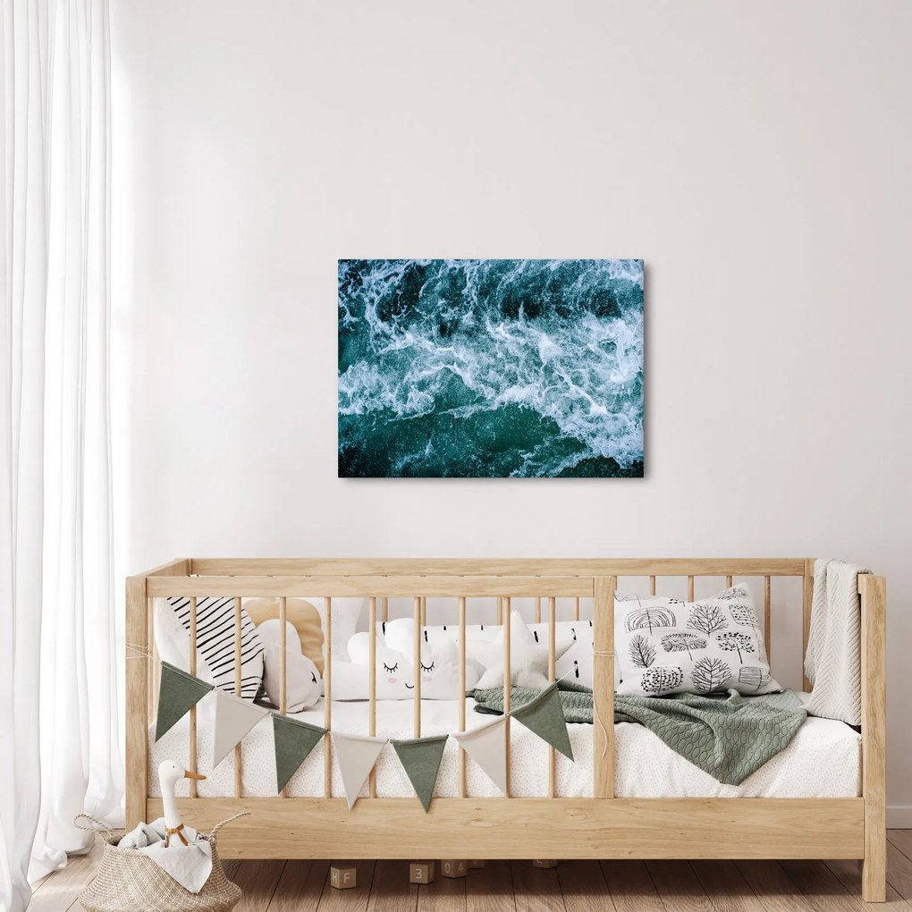 Obraz - Vlny oceánu (70x50 cm)