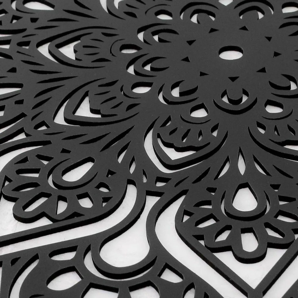 DUBLEZ | Mandala z dreva na stenu - Kruh