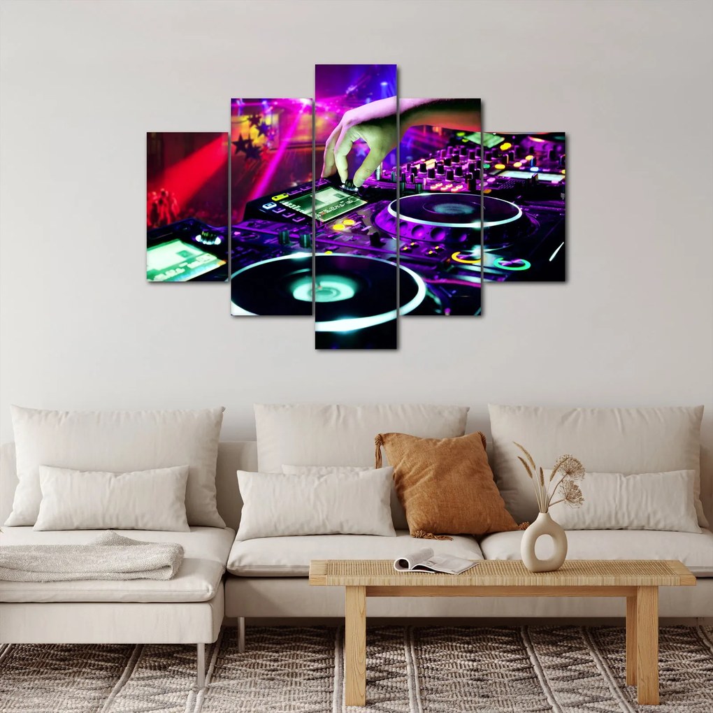 Obraz - DJ (150x105 cm)