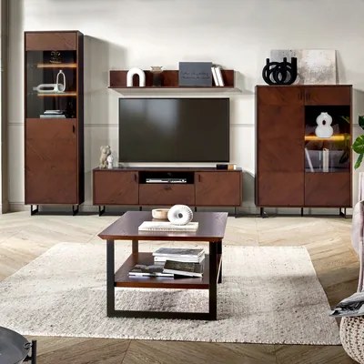 Nástenná polica VALLDEMOSSA orech