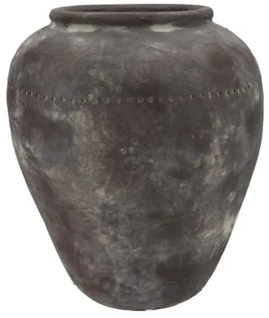 Sivá veľká kameninová váza Gamla - Ø 54*63 cm