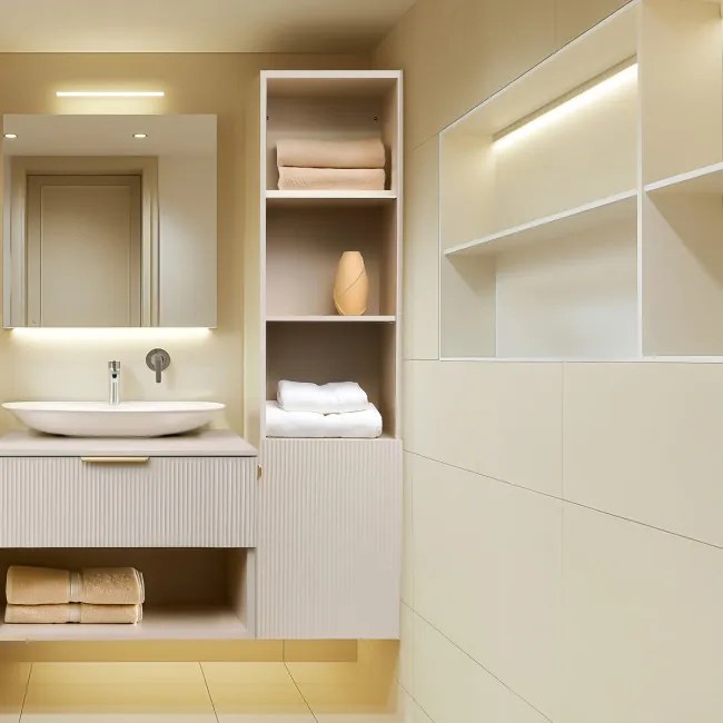 Kúpeľňová skrinka NAVADO krémová 149866