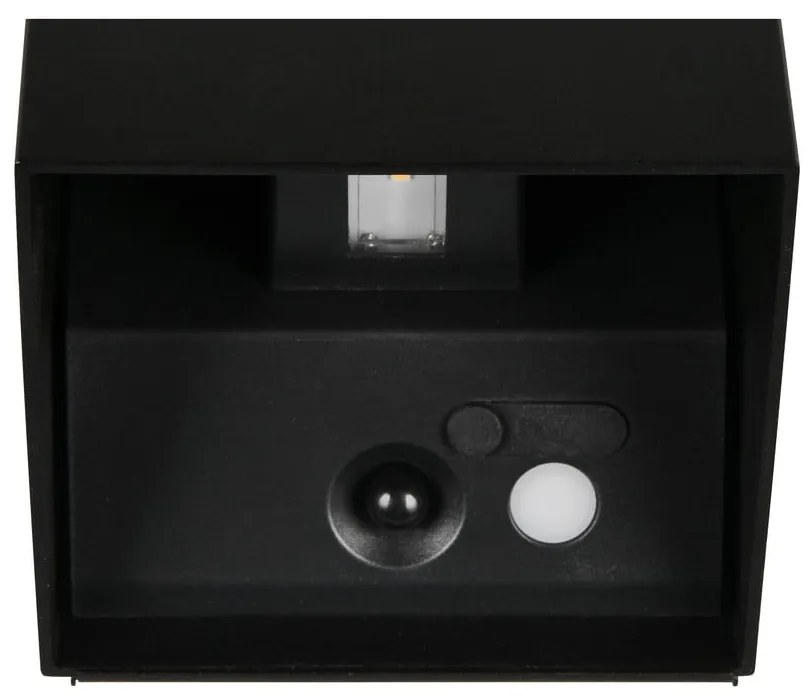 LED nástenné vonkajšie svietidlo so senzorom pohybu na USB (výška 10 cm) Genie – Trio