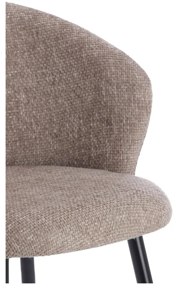 Béžové kovové jedálenské kreslá v súprave 2 ks Radaja – Light &amp; Living