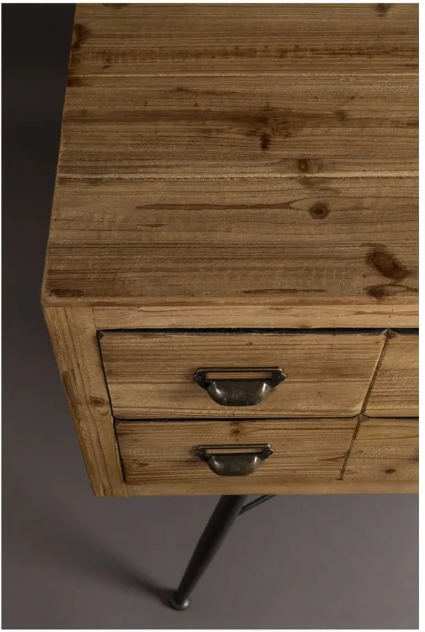 Drevená komoda Dutchbone Six, dĺžka 150 cm