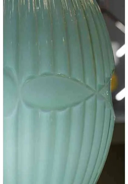 Klausen 111031 - Luster na lanku ELLIPTIC 1xE27/11W/230V zelená