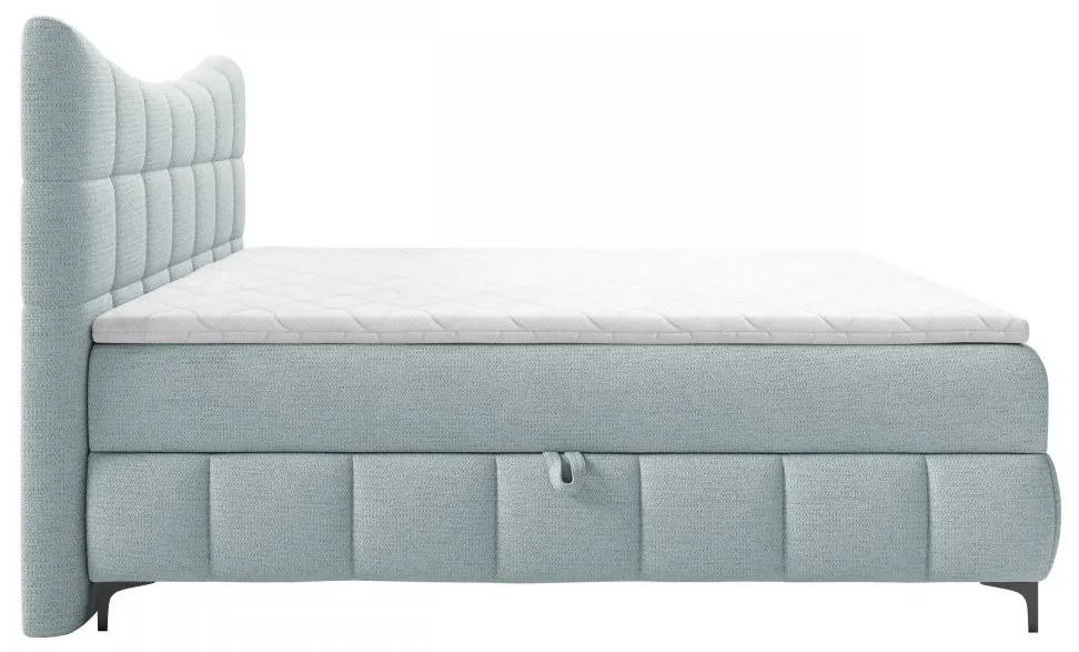 Manželská kontinentálna posteľ Zelfa, Rozmer postele: 120x200, Dostupné poťahy: Freya 210.30