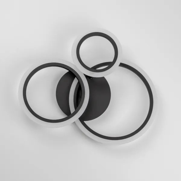 Brilagi - LED Stmievateľný prisadený luster ORBITS LED/40W/230V 3000-6500K čierna + DO