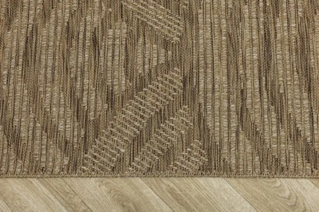 Koberec ELLA ST022A hnedý / béžový