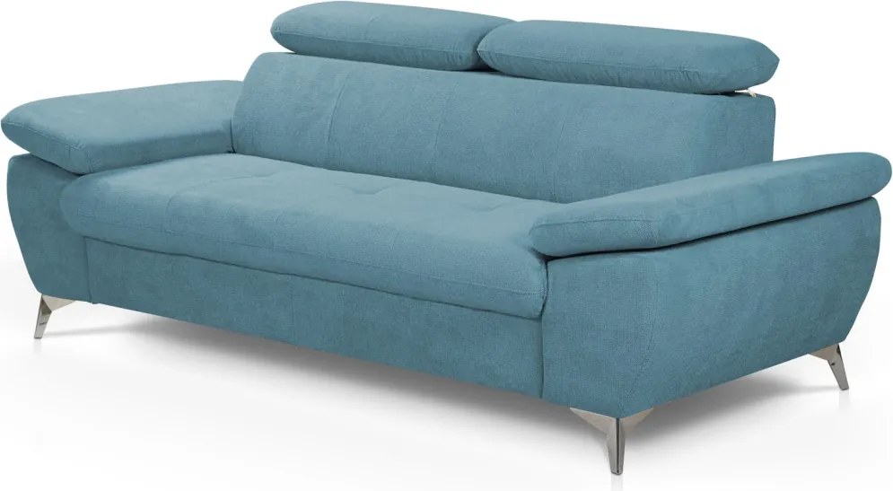 Trojsedák Gisele, modrá látka