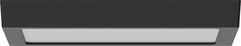 Mexen LDSS, LED stropné svietidlo, rozmer 30 x 30 cm, 24W, neutrálna - 4000K, 1920 lm, čierna - L213-030-2440-70