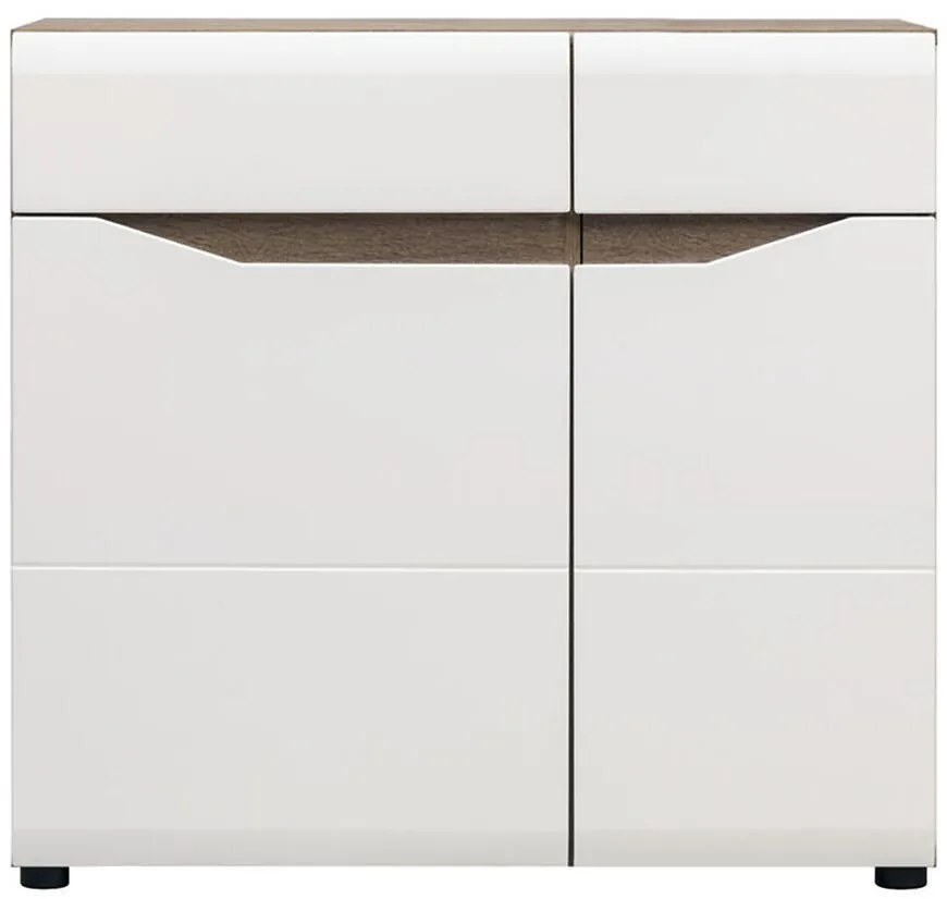 Komoda Lionel Li02 dub S./ biela