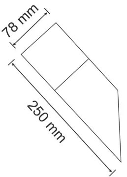 Vonkajšie svietidlo NEW YORK 1xE27/40W/230V IP44 antracit