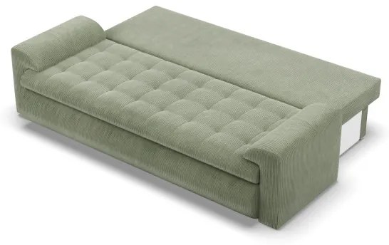 Trojmiestna rozkladacia sedačka FORESTA svetlozelená