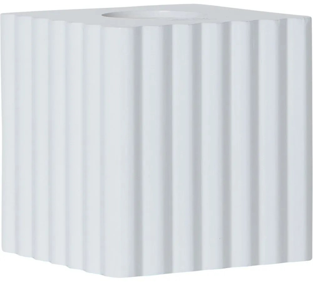 Biela lampová noha 10 cm Box – Star Trading