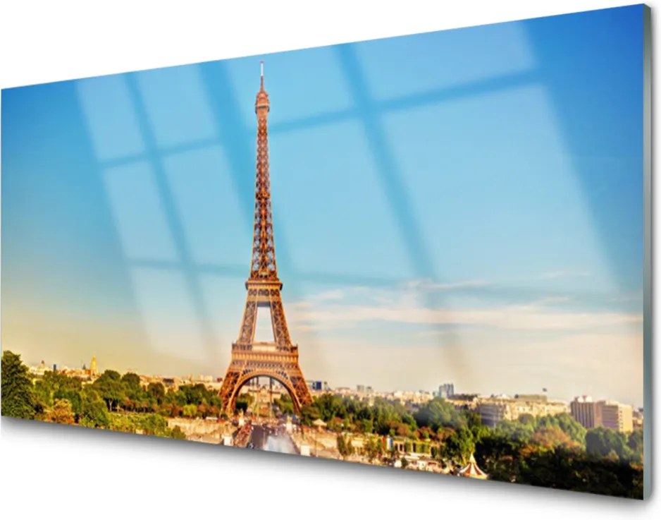 Obraz plexi Eiffelová veža paríž