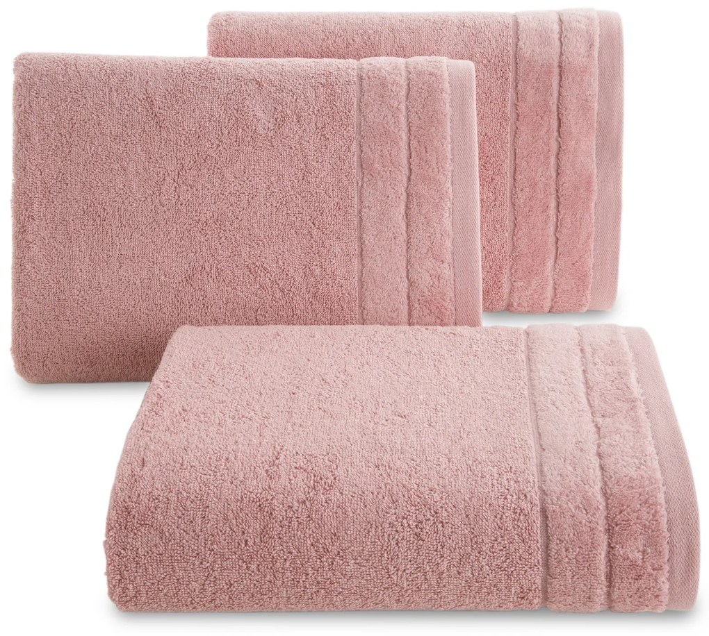 FROTÉ UTERÁK DAMLA19 50X90 CM PÚDROVO RUŽOVÁ