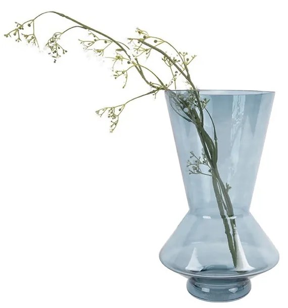 Modrá sklenená váza PT LIVING Glow