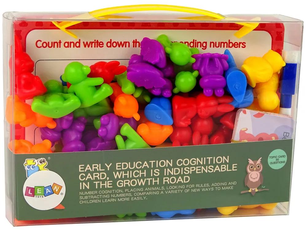 Lean Toys Vzdelávacia hra pre deti – 60 prvkov