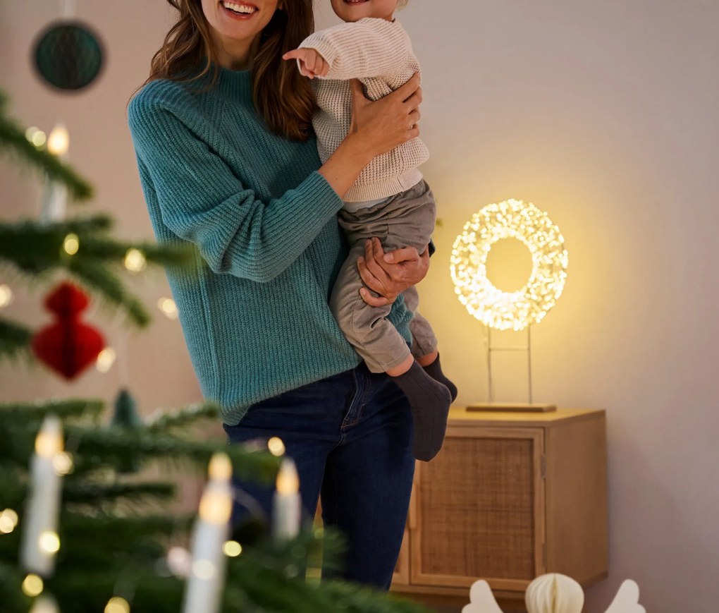 Papierový LED anjel, veľký