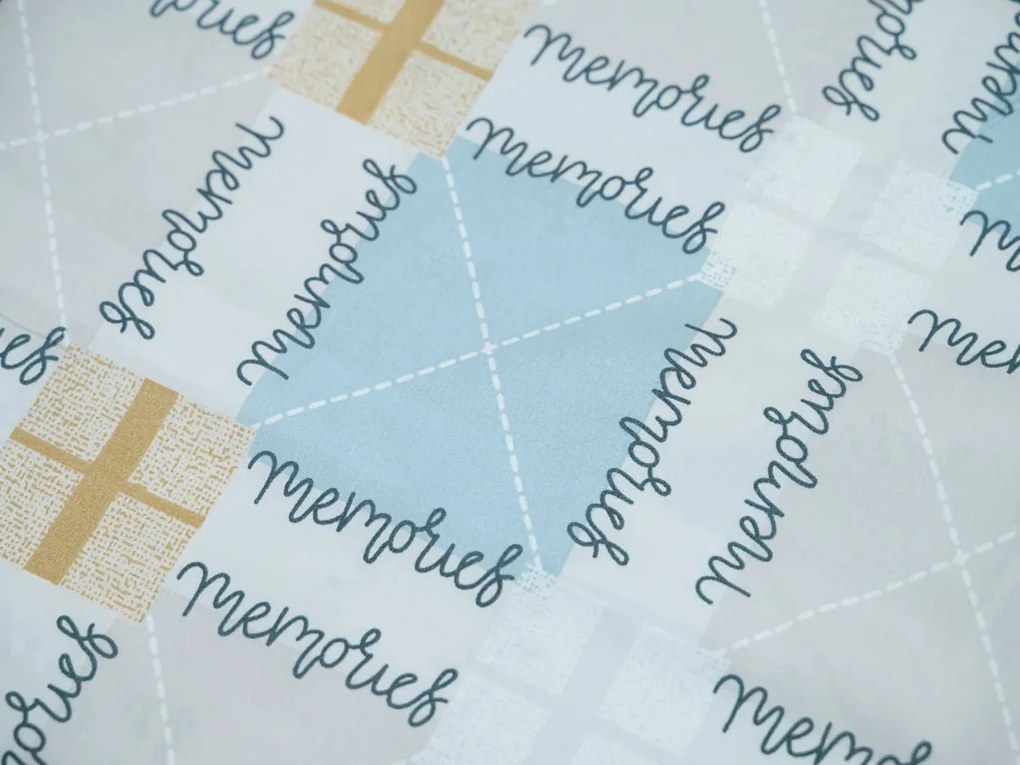 Obliečky z mikrovlákna GALDAR modré Rozmer obliečky: 70 x 80 cm | 140 x 200 cm