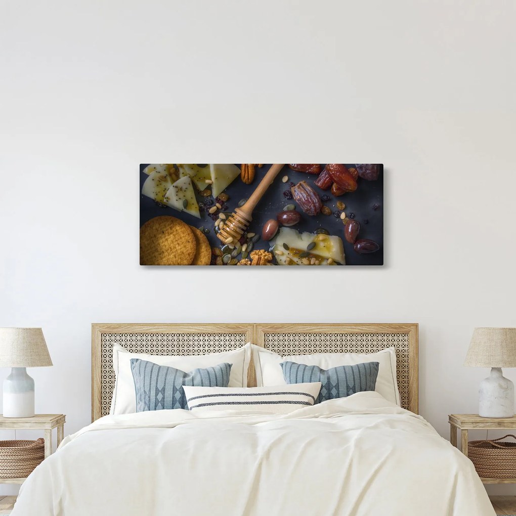 Obraz so sušeným ovocím (120x50 cm)