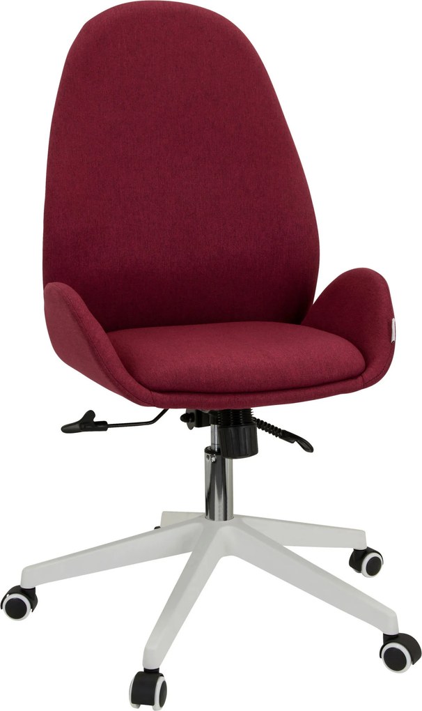 XXXLutz OTOČNÁ STOLIČKA, plochá tkanina, bordová MID.YOU - Online Only kancelárie - 001918054604