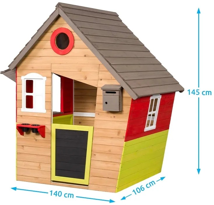 Hapro | Detský drevený domček Rozprávka | 11640649
