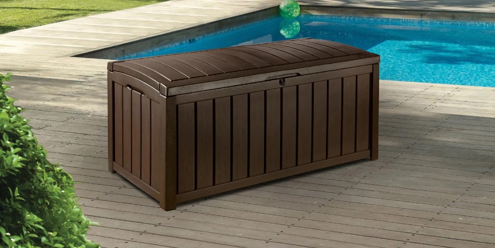 KETER GLENWOOD 390L Záhradný úložný box 128 x 65 x 61 cm, grafit 17193522