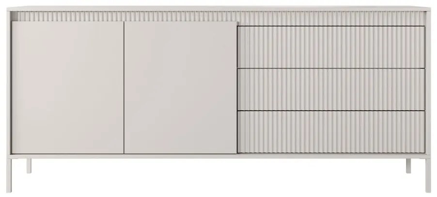 Komoda Fabrio F4 (béžová). Vlastná spoľahlivá doprava až k Vám domov. 1100127