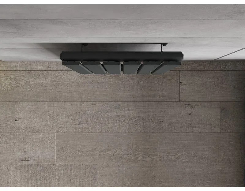 Mexen Boston, vykurovacie teleso 1200x452 mm, 611 W, antracitová, W213-1200-452-00-66