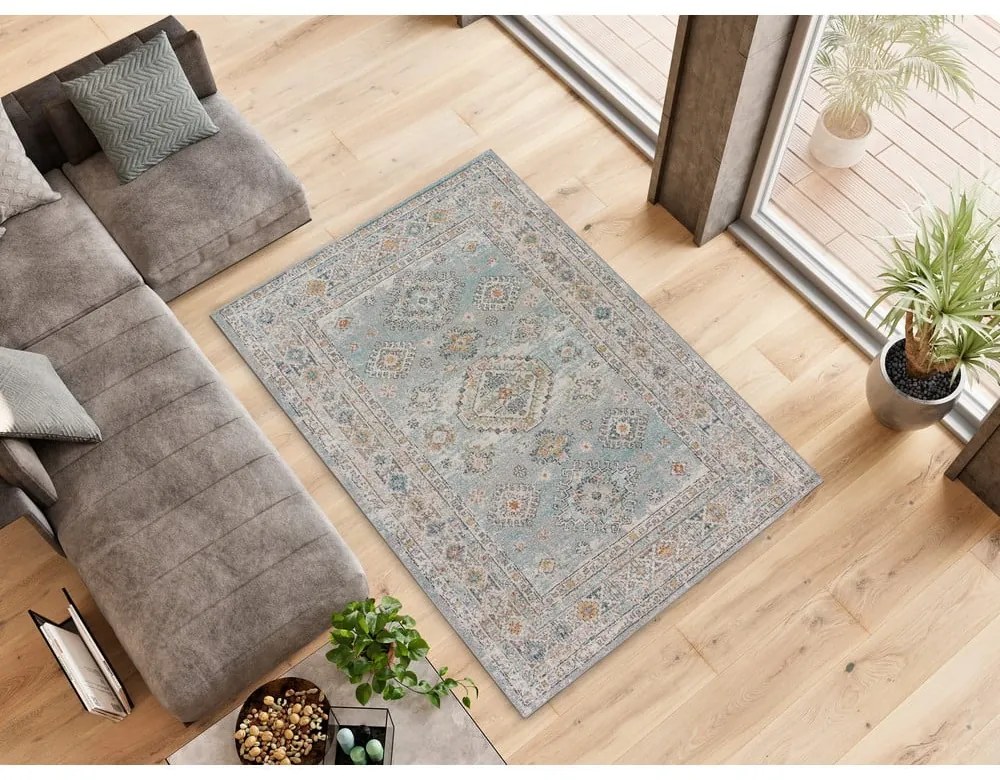 Svetlomodrý koberec 80x150 cm Parma – Universal