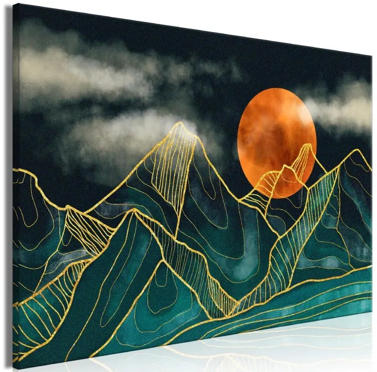 Artgeist Obraz - Mountain Calm (1 Part) Wide Veľkosť: 30x20, Verzia: Standard