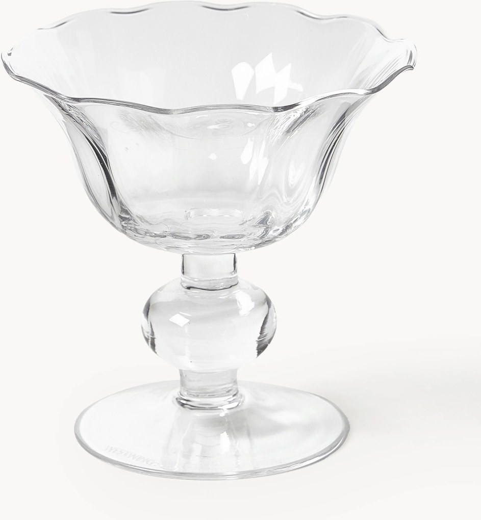 Ručne fúkané misky Tulya, 4 ks