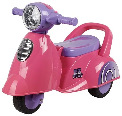 BABY MIX Nezaradené Detské jazdítko so zvukom Baby Mix Scooter pink Ružová |