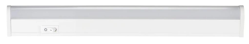 KANLUX LED podlinkové osvetlenie s vypínačom RERA, 5W, denná biela, 28cm, biele