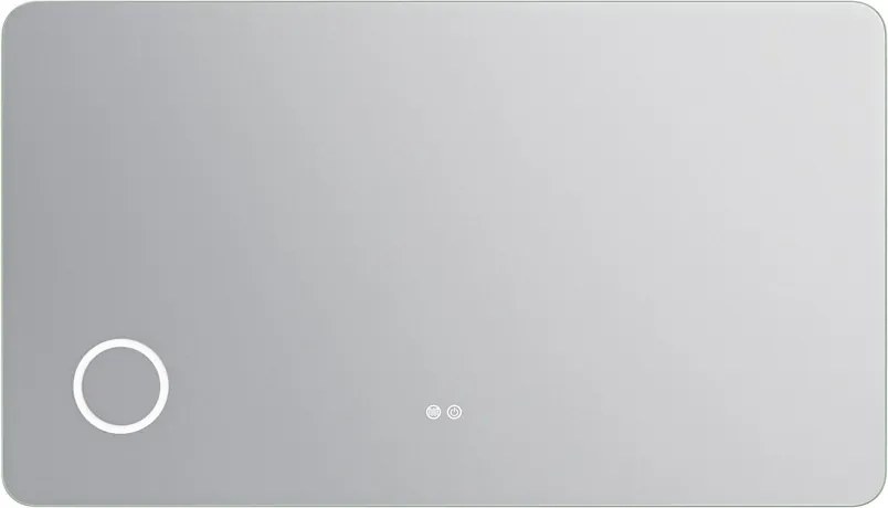 Erga Myra, LED zrkadlo 140x80 cm s kozmetickým zrkadlom 3x zväčšenie, 5082 lm, 3 farby svetla, zadné osvetlenie, ERG-V01-MYRA-1480-00