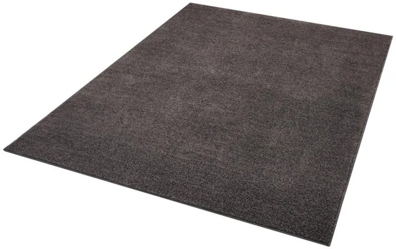 Hanse Home, Kusový koberec Pure 102661 Anthracite, 160x240, šedá, kancelária