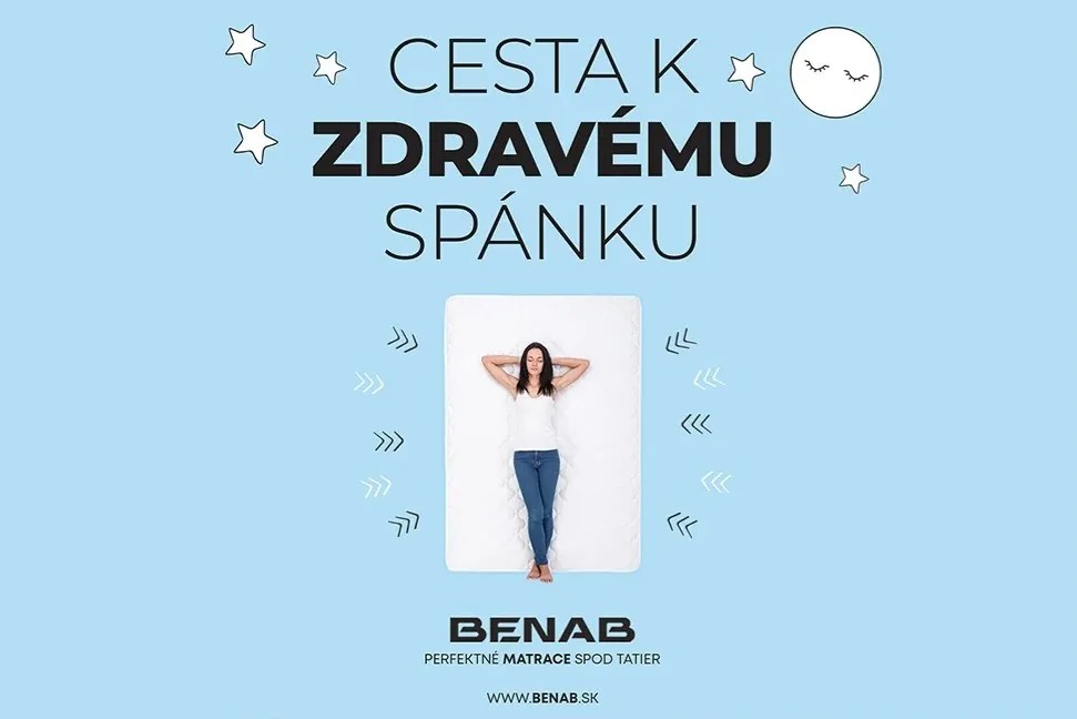 Benab Matrac FYZIO TAŠTIČKOVÝ 200x120 cm