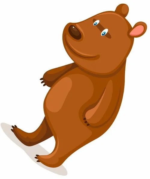 Samolepka ZVIERATKÁ - MEDVEĎ