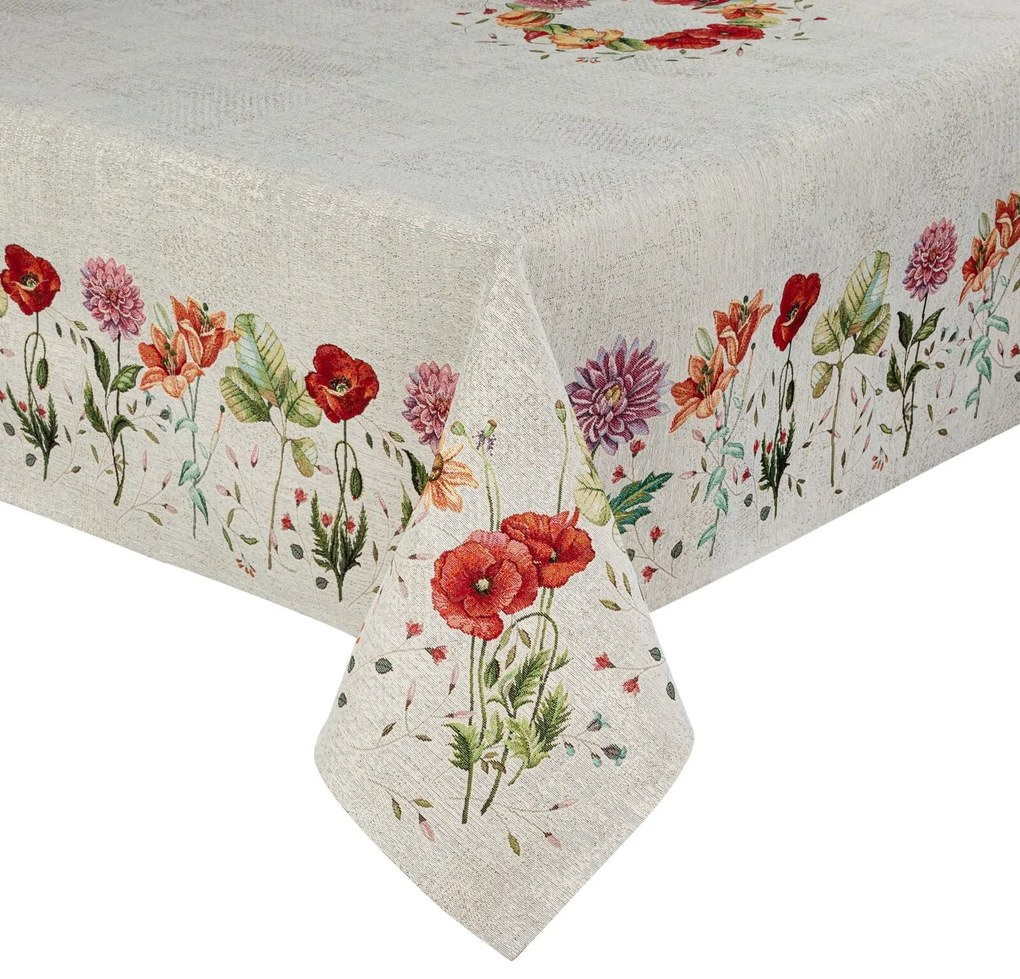 GOBELÍNOVÝ OBRUS 140X180 CM VZOROVANÝ