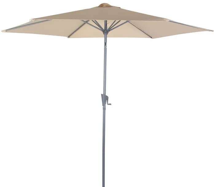 ROJAPLAST Slnečník naklápací, 3 m, béžový